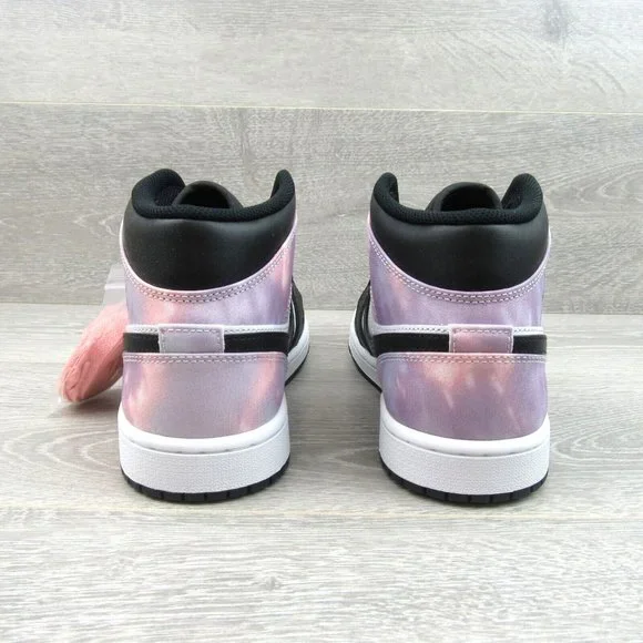 Air Jordan 1 Mid SE Zen Master Tie- Dye Sneakers Mens Size 9.5 NEW - Picture 7 of 15